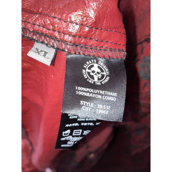 XL Vintage Lip Service Vice Bustle Skirt Snake Print Corset Steampunk Goth - Picture 5 of 6